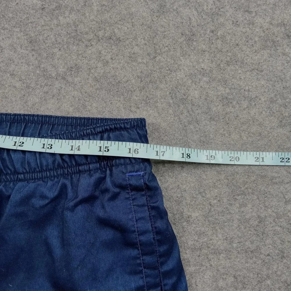 Nike Shorts Mens Medium Blue Ombre Swim Trunks Lined Drawstring Quick Dry Swoosh